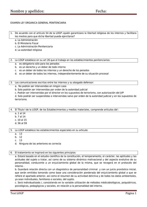 examen logp _def_l   Academia de prisiones