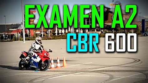 Examen Moto Carnet A2 con CBR 600   Majes Motovlogs en ...