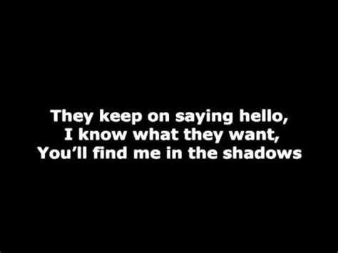 EXAMPLE   Playing In The Shadows  with Lyrics    YouTube