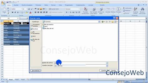 Excel 2007 2010 Como poner contraseña a un archivo de ...