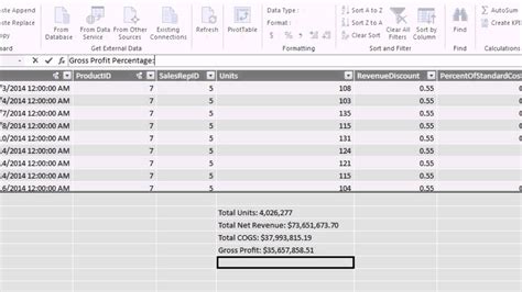 Excel 2013 PowerPivot Basics #09: Calculated Fields & DAX ...