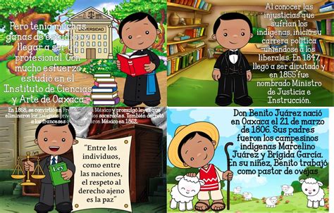 Excelente biografía o cuento de Don Benito Juárez | Educación Primaria ...