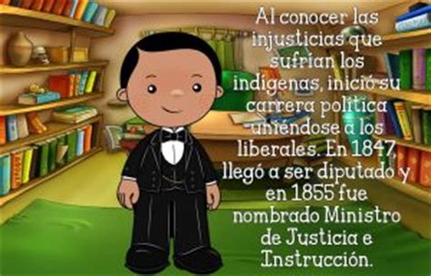 Excelente biografía o cuento de Don Benito Juárez | Educación Primaria