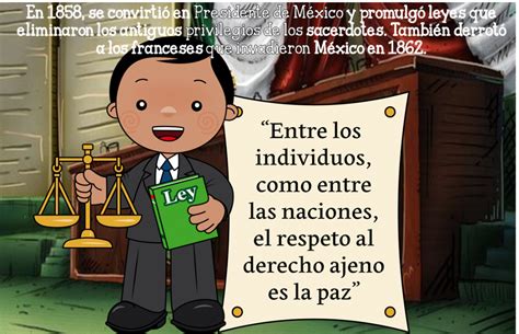 Excelente biografía o cuento de Don Benito Juárez | Educación Primaria