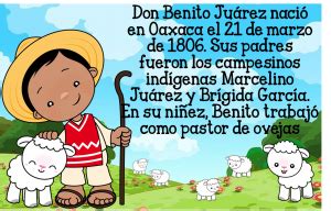 Excelente biografía o cuento de Don Benito Juárez | Educación Primaria