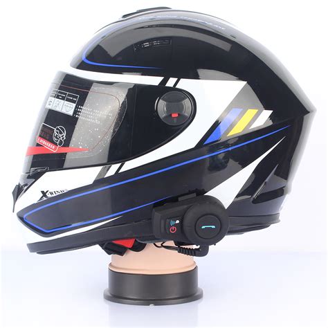 Excelvan 2x BT Bluetooth Motorcycle Helmet Interphone ...