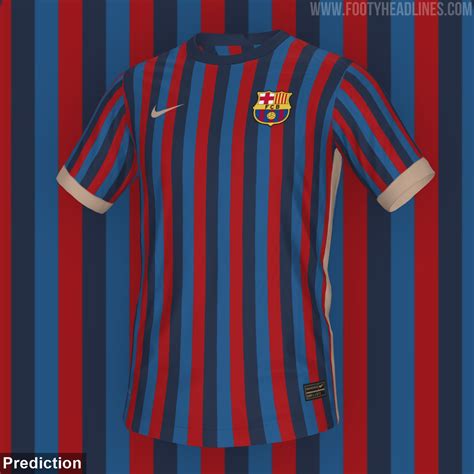 Exclusive: FC Barcelona 22 23 Home Kit Design Leaked   Footy Headlines