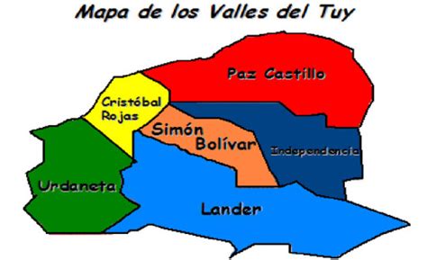 Exp vallesdeltuy2010: ¿Donde esta ubicado los Valles del Tuy?