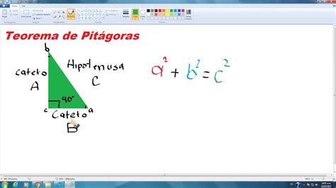 Explicación del Teorema de Pitágoras   YouTube