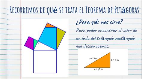 Explicación Guía N° 2 Teorema de Pitágoras   YouTube