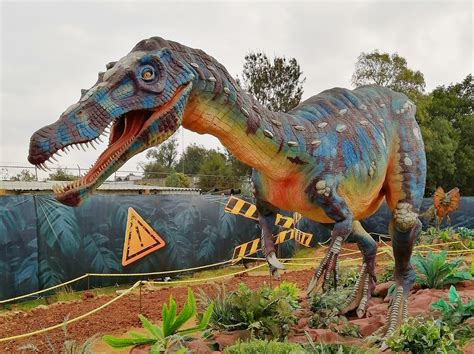 Exposición de Dinosaurios en el Parque Bicentenario en CDMX