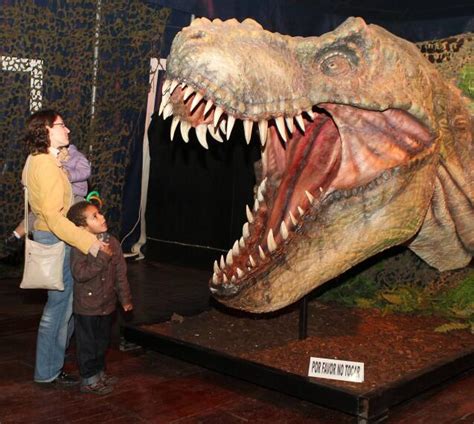 Exposición de dinosaurios en Real de la Feria de Valladolid ...