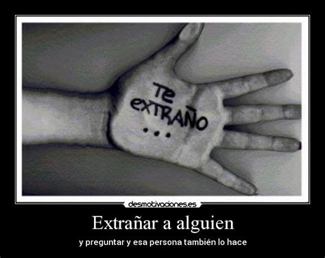 Extrañar a alguien | Desmotivaciones