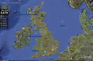 Extraordinary Google Earth map which shows the human cost ...