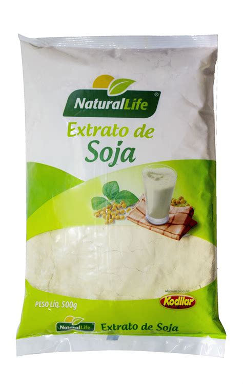 Extrato de Soja  500g  Natural Life   Compre online | Nutrição Inteligente