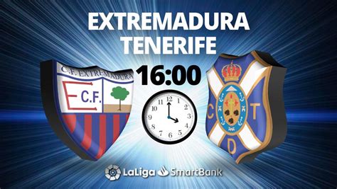 Extremadura   Tenerife, en directo: Liga Smartbank