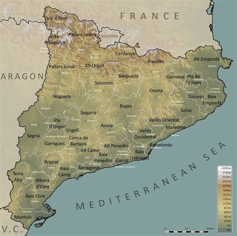 Extreme points of Catalonia   Wikipedia