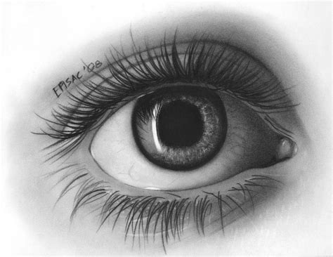 Eye Reflection Drawing | Drawing A Reflection  With images ...