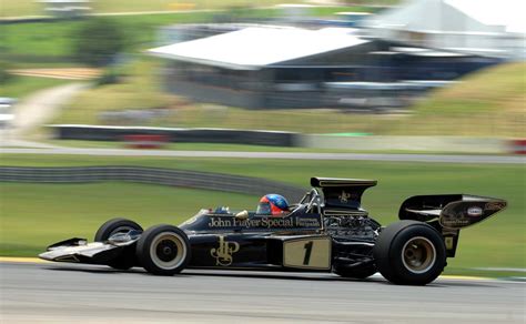 F1 Brasil: Emerson Fittipaldi e o Lotus 72D   Diário Motorsport
