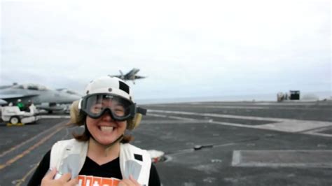 F18 Landing Over Jennifer Leo s Shoulder   YouTube