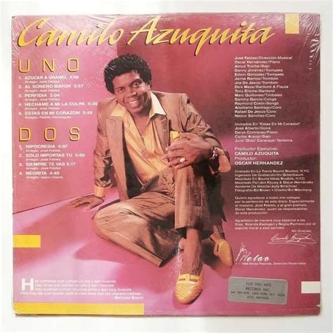 Fabianita s Musik: 1988 Camilo Azuquita y su Grupo Melao ...