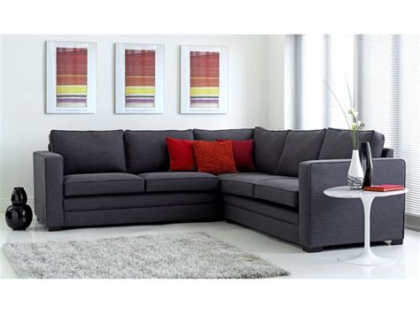 Fabric Leather Corner Sofa | Modular | The English Sofa ...