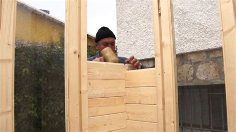 Fabricación de una casa de madera   YouTube