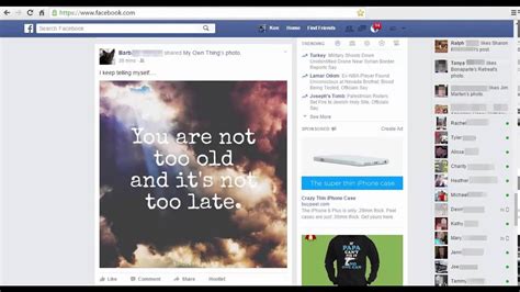 Facebook Home page layout   YouTube
