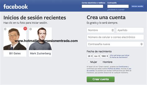 Facebook iniciar sesion en Español | Entrar a Facebook