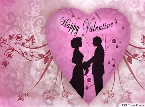 Facebook Photo : Happy Valentine Pink card | 123 Cover Photos ...