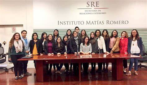 Facultad de Estudios Globales visita el Instituto Matías Romero