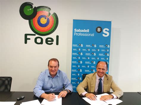 FAEL firma un convenio de colaboración con Banco Sabadell ...