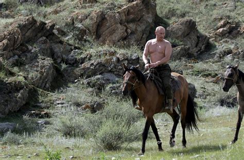 Fake O No Fake?: [FAKE] La foto de Putin sobre un oso es FAKE