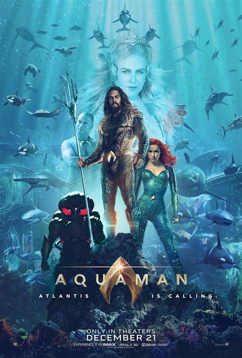 FAN MADE: Updated my fan made Aquaman poster to include a ...
