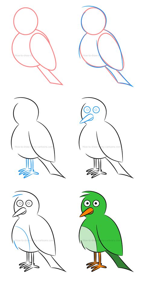 Fantástico Gratis aves ilustracion Ideas,Cómo dibujar un pájaro y jugar ...