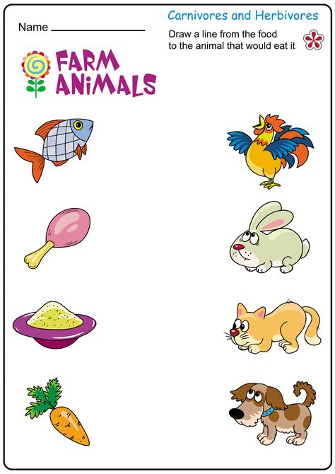 Farm Animals and Letters Worksheet For Kindergarten! | TeachersMag.com