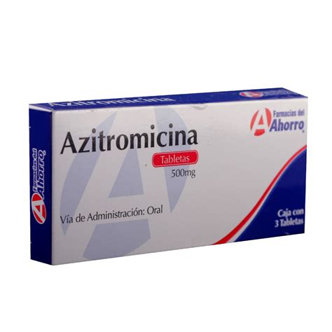Farmacias del Ahorro | Marca del Ahorro Azitromicina 500 ...