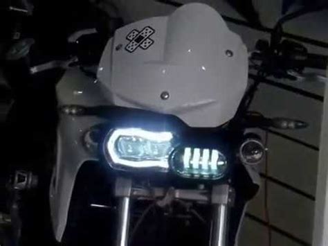 Farol Led BMW F800R 2009 até 2014 YouTube