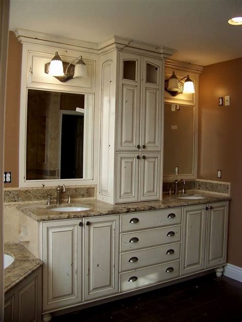 Fascinating Custom Bathroom Vanity Cabinets Image Home ...