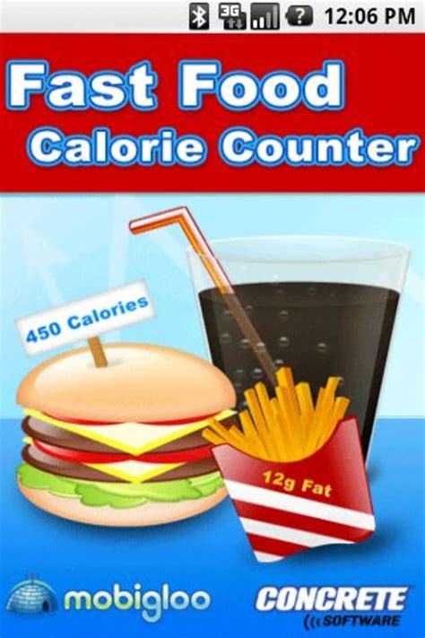 Fast Food Calorie Counter APK for Android   Download