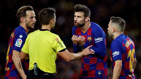 FC Barcelona: Competición mantiene la amarilla a Piqué y no podrá jugar ...