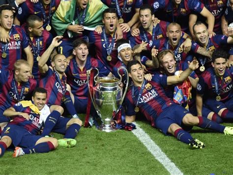 FC Barcelona Make History With Second European Treble ...