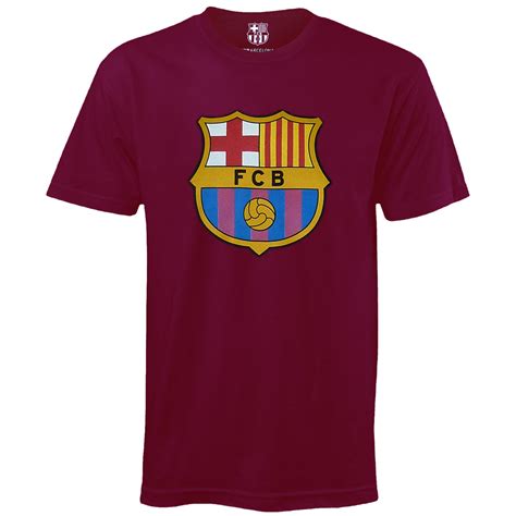 FC Barcelona Official Football Soccer Gift Kids Crest T ...