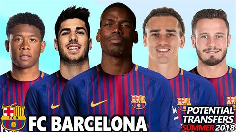 FC BARCELONA   POTENTIAL TRANSFERS & RUMOURS SUMMER 2018 ...