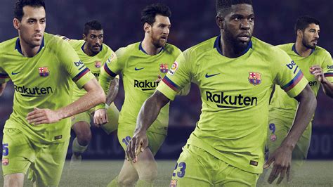 FC Barcelona to wear yellow away kit in 2018/19
