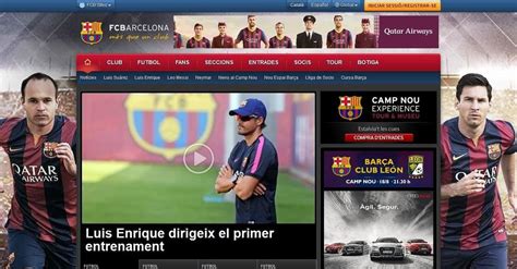 FC Barcelona website   FC Barcelona