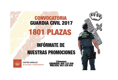 Fecha de Examen Guardia Civil 2017. Consejos para los ...