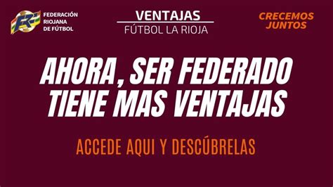 Federación Riojana de Fútbol UN SERVICIO DE VENTAJAS EXCLUSIVO PARA L@S ...