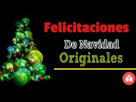 Felicitaciones De Navidad Originales   YouTube