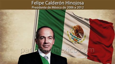 Felipe Calderón Hinojosa: Biografía del 63° Presidente de ...